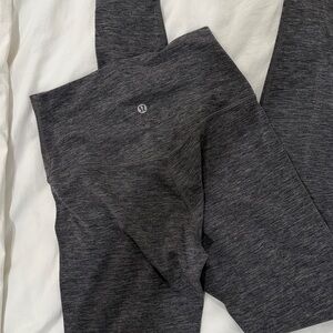 Lululemon Align Gray High-Waisted Leggings 28”